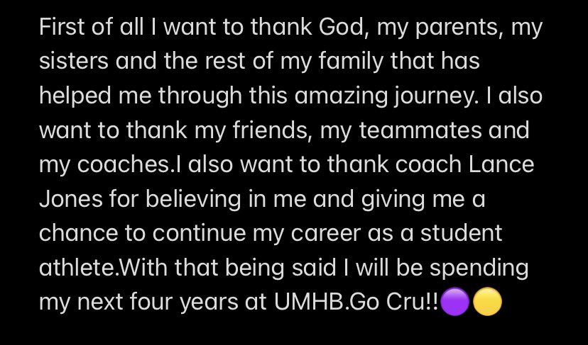 KevaughnRogers's tweet photo. 110 % committed!!🟣🟡#Family @TheCoachBeatty @kodyyeager @CoachHarvey_24 @LANCE_JONES50 @CoachPadron @CruFootball @CoachMike_UMHB https://t.co/8cPV0AEZuJ