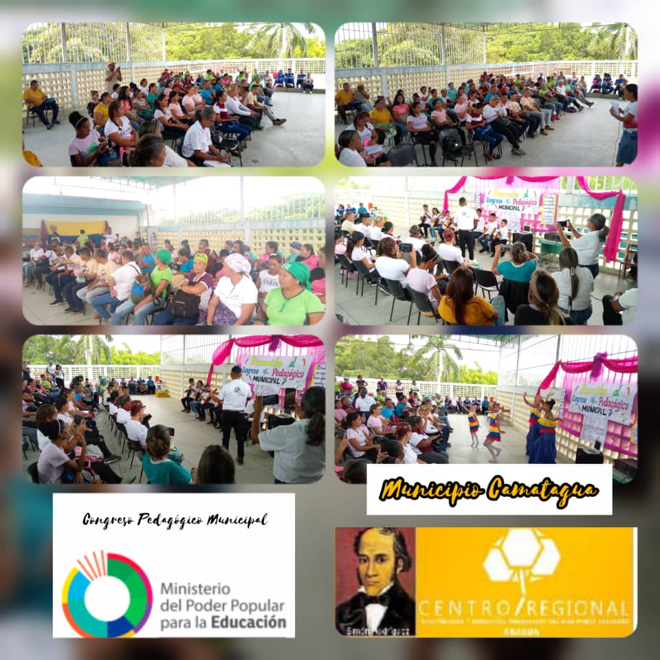 #20Abril 
Desde el Eje sur de Aragua Zamora y Camatagua  participaron en el Congreso Pedagógico Municipal 2022-2023 
¡Aragua Va Hacia La Educación Del Futuro! 
#ManoDeHierro 
<a href="/_LaAvanzadora/">Yelitze Santaella</a> <a href="/Soykarinacarpio/">Karina Carpio</a> @MPPEDUCACION @ZE_Aragua