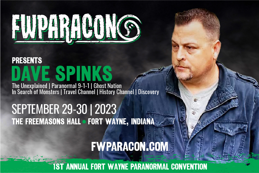 FWParaCon's tweet photo. Get your tickets to meet @GIGhostHunter in Fort Wayne, IN! https://t.co/W5lkOAfM71
Dave has been investigating and researching the Supernatural since 1986. He is also an Author of numerous books on topics that include Cryptids, Hauntings and Ufology.
#fwparacon #willowsweep https://t.co/VZE2uVcOkE
