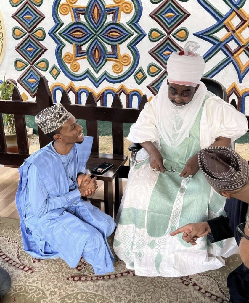 Hon @B_ELRUFAI and his Allie’s like mayor of kaduna north @HafizBayero collaborating with state traditional royal fathers to learn from them and ensure that we resolve issues to enable them to fast track their projects and deliver in a timely manner.  

#ItsYourCity #KadunaNorth