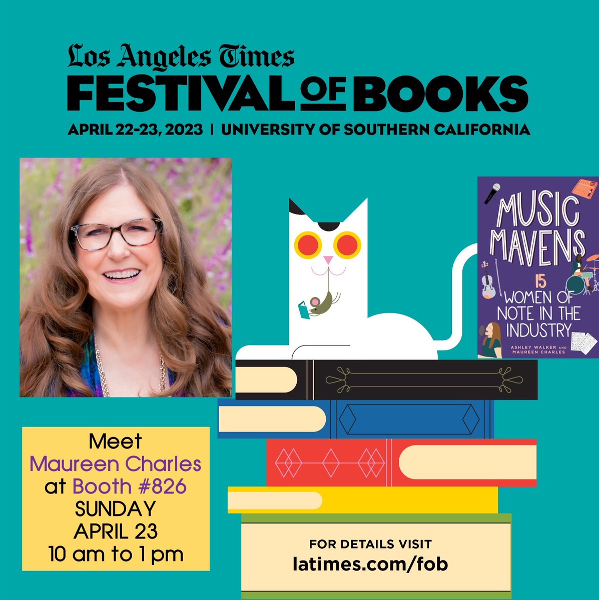 Maureen Charles, Author of Music Mavens tweet media