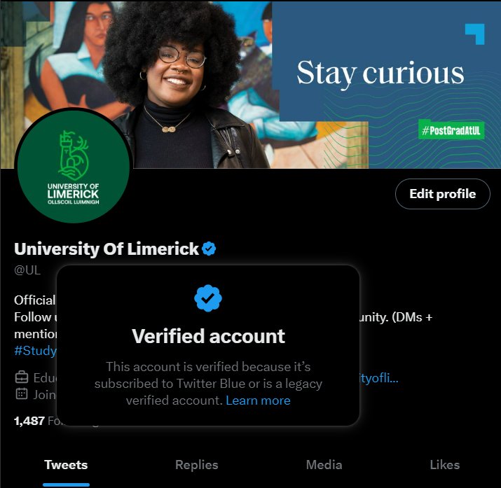 University Of Limerick tweet media