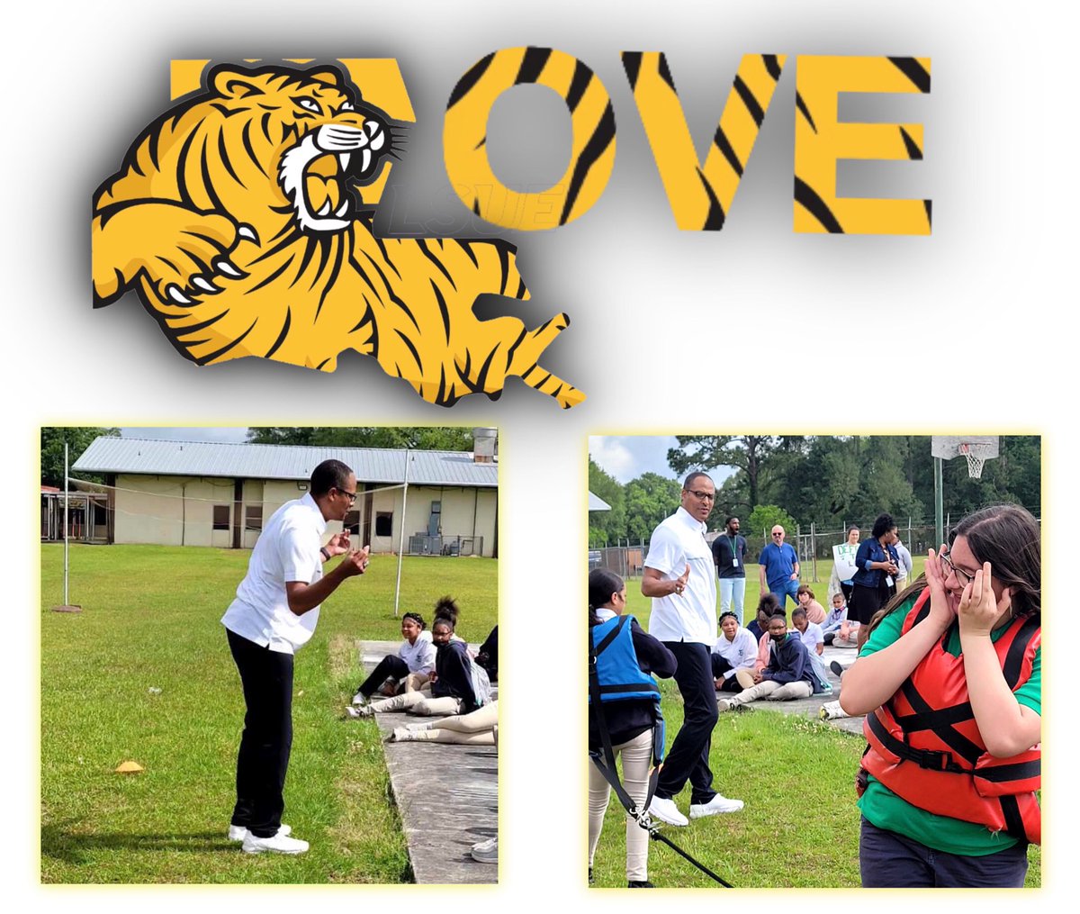 @LSUEBengalsmbb Challenged young leaders at Central Middle School to JUMP:
Just Use More PURPOSE, PASSION,PEOPLE, &amp; PRACTICE 

They are ready for the LEAP Exam!

#BengalLove