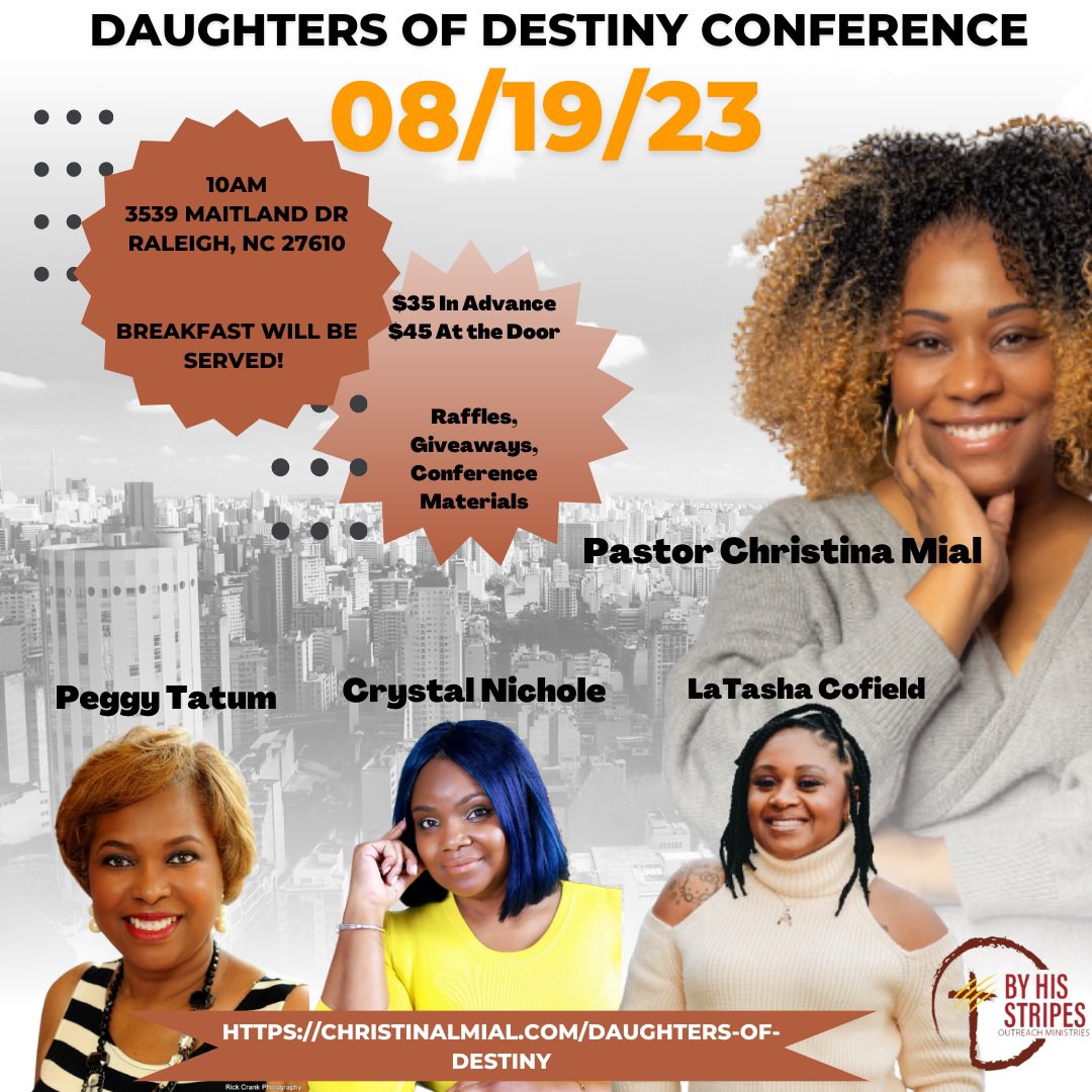 ChristinaMial's tweet photo. #DearDaughter I need you to know that Daddy’s absence doesn’t take away from the value you have. I want you to grow, I want you to be encouraged. I want you to be victorious. This conference is for you! https://t.co/SXsgt6CbDB. https://t.co/MXwzDHkQsK