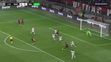 Gaëtan Laborde with a BEAUTY of a finish for Nice. 😍”
