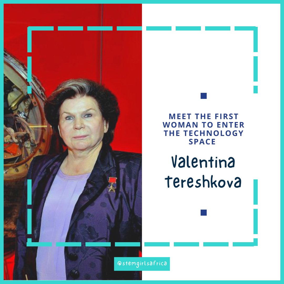 sgacommunity22's tweet photo. Woman of the Month🥰

Meet Valentina Tereshkova, the first woman to go into space. 🚀 

In 1963, she spent almost three days in space and orbited Earth 48 times in her space capsule, Vostok 6. 

That was her only trip to space. https://t.co/Wwo7FUSODO