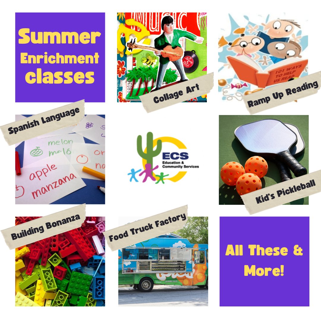 Looking for something fun &amp; creative for your kids to do this summer? From sports, to creative writing, dance, cooking &amp; more, ECS has you covered! Three convenient locations all summer long! Learn more and register today: tinyurl.com/5n97penv