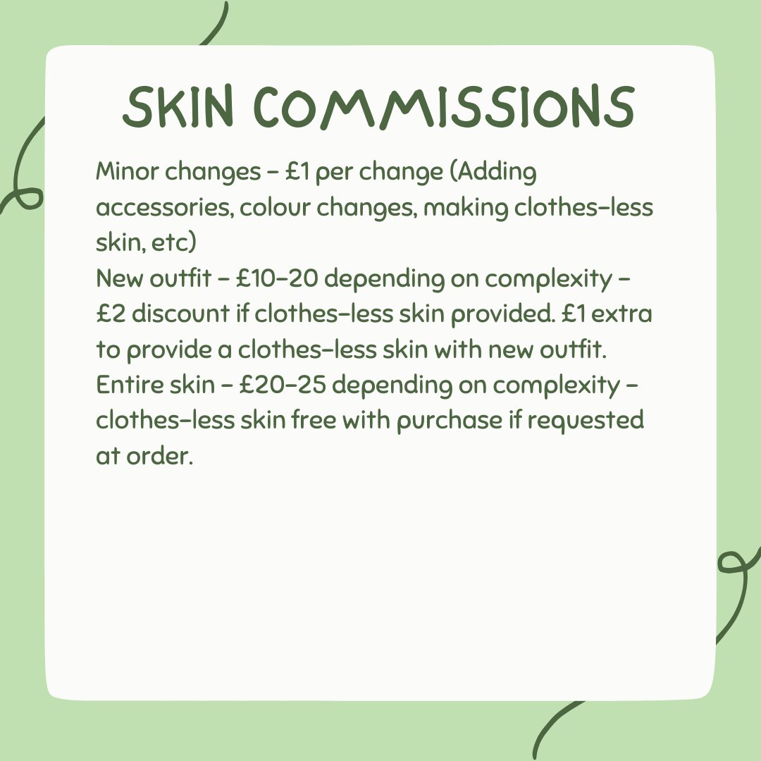 Axyzel's tweet photo. Now doing Minecraft skin commissions! See below for info, DM for more details!! | #Minecraft #MinecraftSkin #MinecraftArt #Commissions https://t.co/6LcQ4fMi1x
