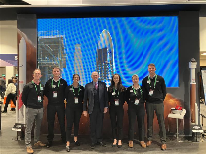ulalaunch's tweet photo. ๐Oh hello there @torybruno!
Have you had a chance to stop by the ULA booth yet at #SpaceSymposium? Come grab some swag, learn more about ULA, chat with our #ULARocketStars and play some space cornhole! #38Space
๐Booth #1423 https://t.co/kDS3vGqapt