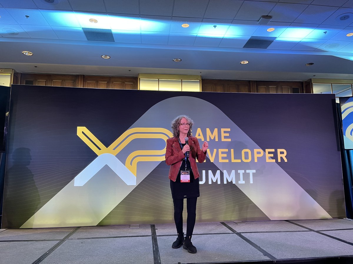 This morning, IO CEO &amp; President <a href="/LucieLalumiere/">Lucie Lalumière</a>  gave opening remarks and participated in the opening panel <a href="/XPGamingInc/">XP Gaming Inc.</a>  "State of the Canadian Game Industry". It was an insightful and encouraging discussion, and thank you to all who attended!