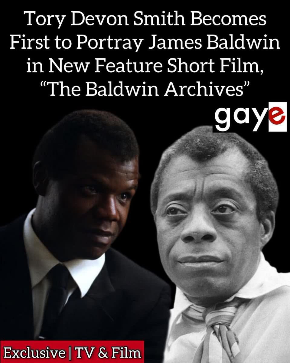 EXCLUSIVE🚨 Thank you to <a href="/GayeMagazine/">Gaye Magazine</a> for supporting the public release of #TheBaldwinArchives coming Friday 4/21 on <a href="/YouTube/">YouTube</a> &amp; <a href="/Vimeo/">Vimeo</a> 

Link to interview: gayemagazine.com/post/tory-devo…

#JamesBaldwin #ToryDevonSmith #shortfilm #gayemagazine