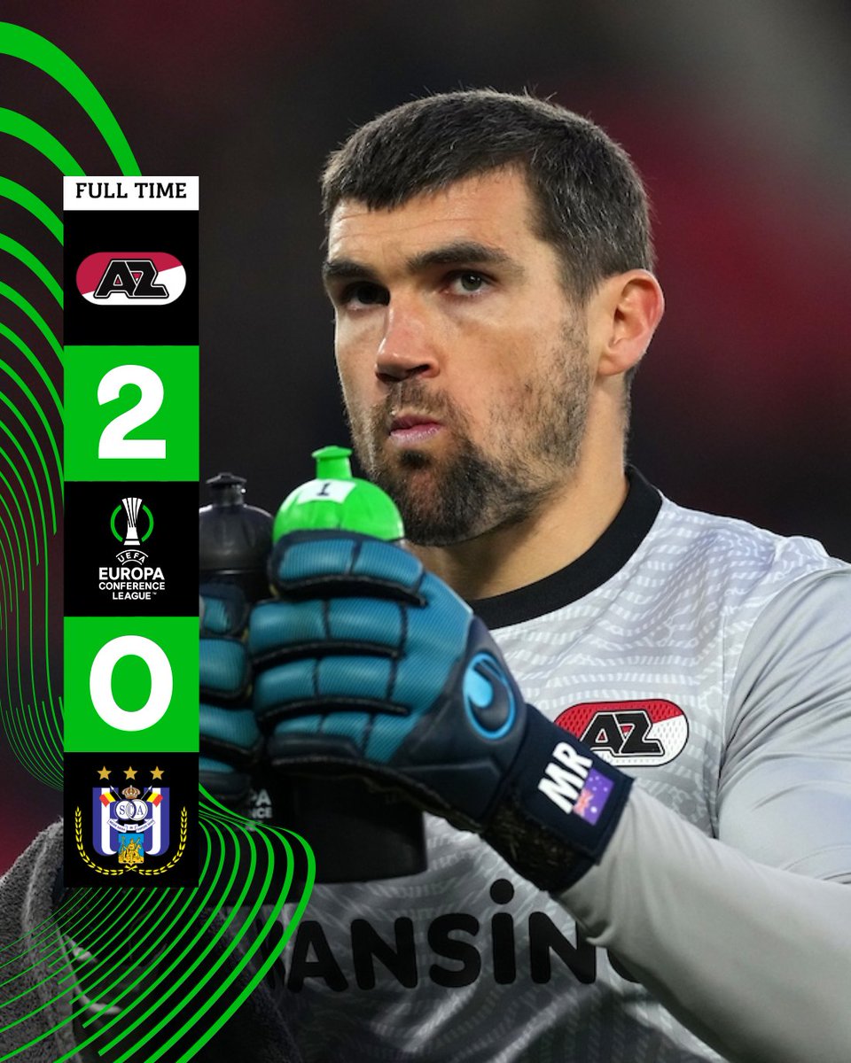 AZAlkmaar's tweet image. ⚽️ 𝗙𝘂𝗹𝗹-𝗧𝗶𝗺𝗲 | AZ - RSC Anderlecht 2-0  
   ╰ penalty's 

⚽️ 5. Pavlidis 1-0 (pen.) 
⚽️ 13. Pavlidis 2-0

#azand (agg. 2-2) #UECL | @europacnfleague