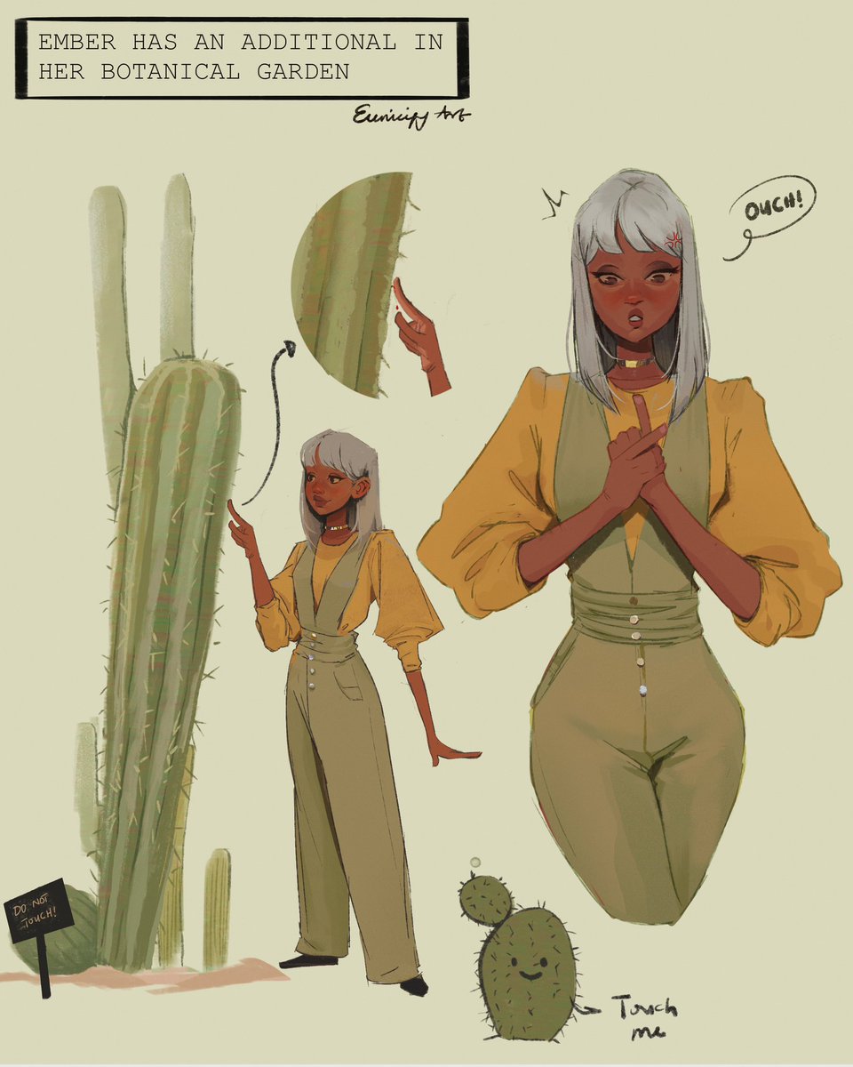 Eunicifyart's tweet photo. When your intrusive thoughts win https://t.co/HqWJbkjwYS