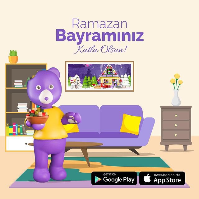 traddybear's tweet photo. Sevdiklerinizle birlikte mutlu ve huzurlu bir bayram geçirmenizi temenni ederiz. Ramazan Bayramınız kutlu olsun! 🍬

#ramazan https://t.co/krKsjvxVid