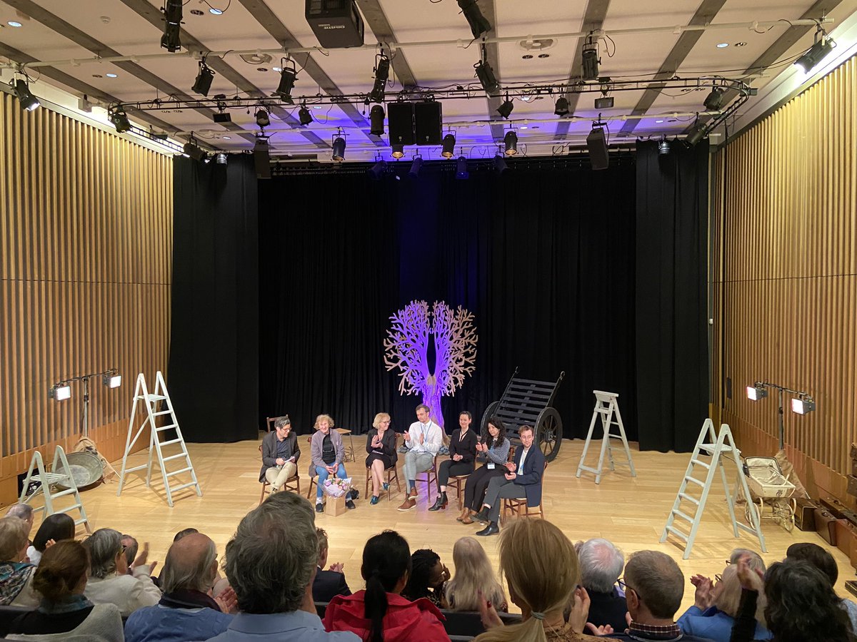 Started the @TheAJR_ Remembering and Rethinking: Forum on Collecting, Preserving and Disseminating Holocaust Testimonies @JW3London with @Voices_news play “Kindness”followed by discussion with @AlexMaws Cate Hollis and cast #WhyHolocaustTestimonyMatters 

voicesoftheholocaust.org.uk