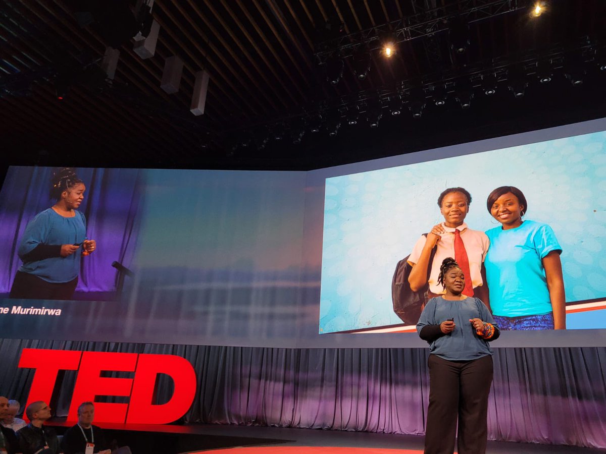 AngieMurimirwa's tweet image. Thank you to everyone who helped us on this #AudaciousProject journey! And to the @Camfed #CAMFEDsisterhood for keeping me sane &amp;amp; energised.  Today - with this incredible @TEDTalks community - is for all of you! Pamoja Tunaweza!