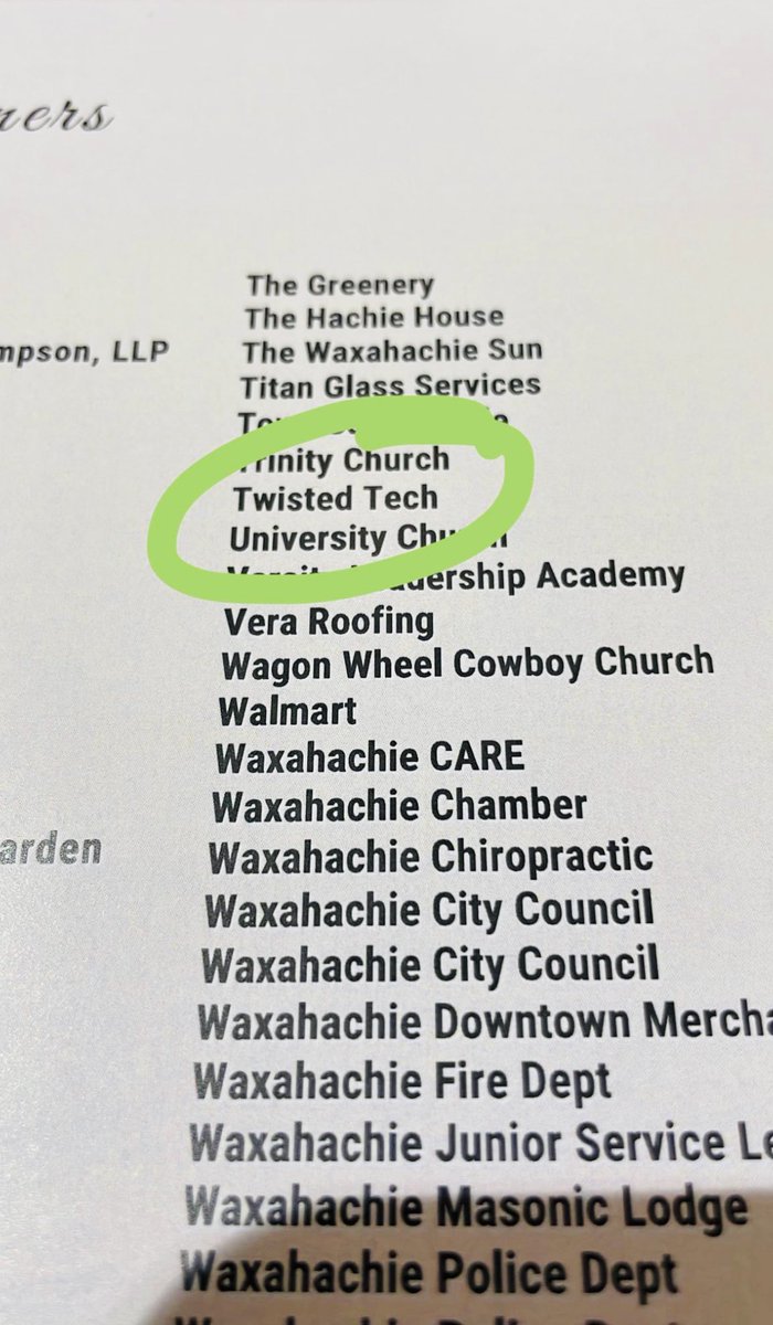 Wow! Thank you <a href="/WaxahachieISD/">Waxahachie ISD</a> for the #businessoftheyear award!🤩
