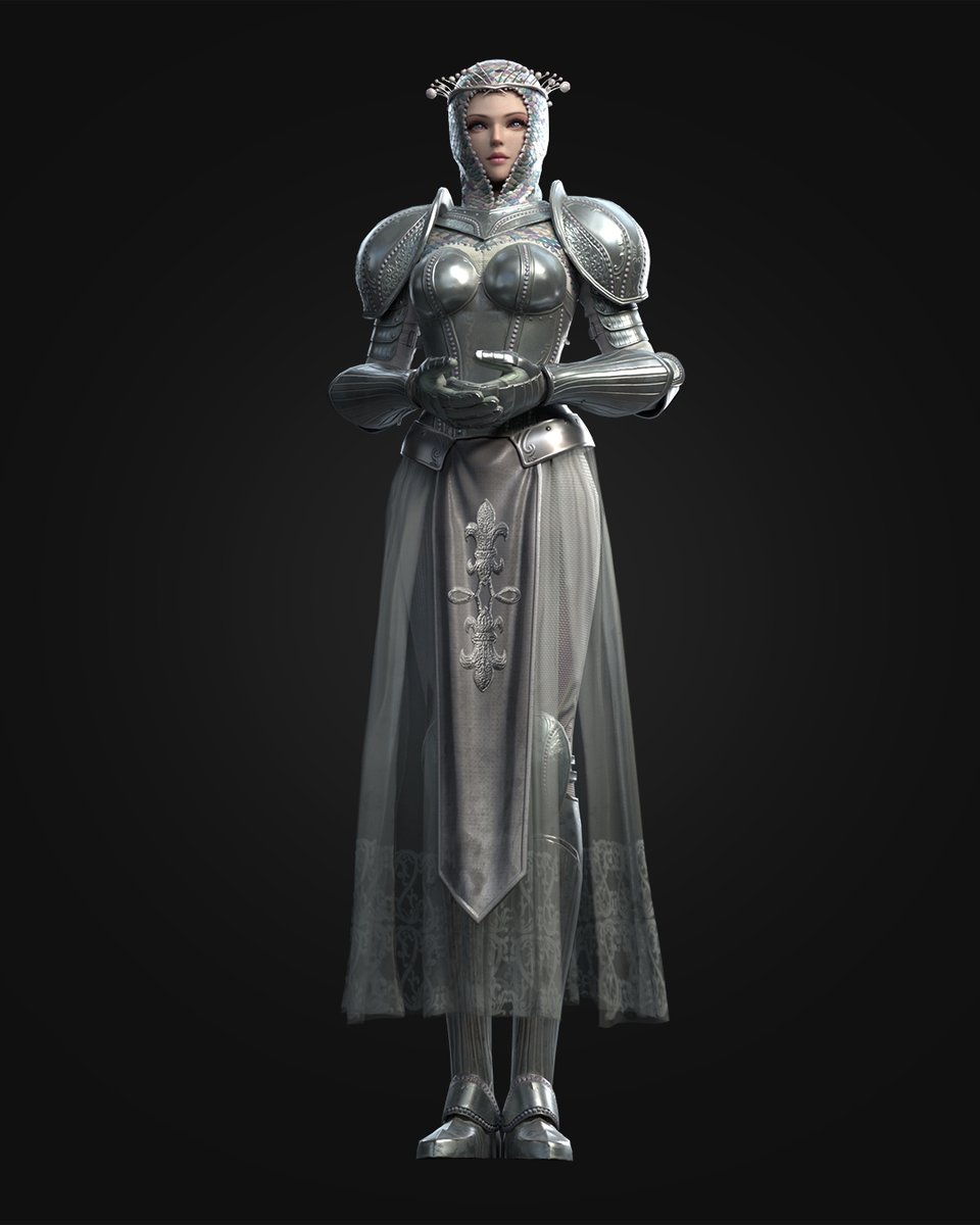 GameofRollink's tweet photo. Meet Silver Merovin, Duchess of the Land of Silver! Reputed as a reincarnated ancestor, she's a skilled ruler with a heart for the suffering. Joining forces with two other powerful Duchesses, will she make a difference?

#GameOfRollink #gamedev #indiegame 
#indiedev #IndieGameDev https://t.co/mhEE8zOamj