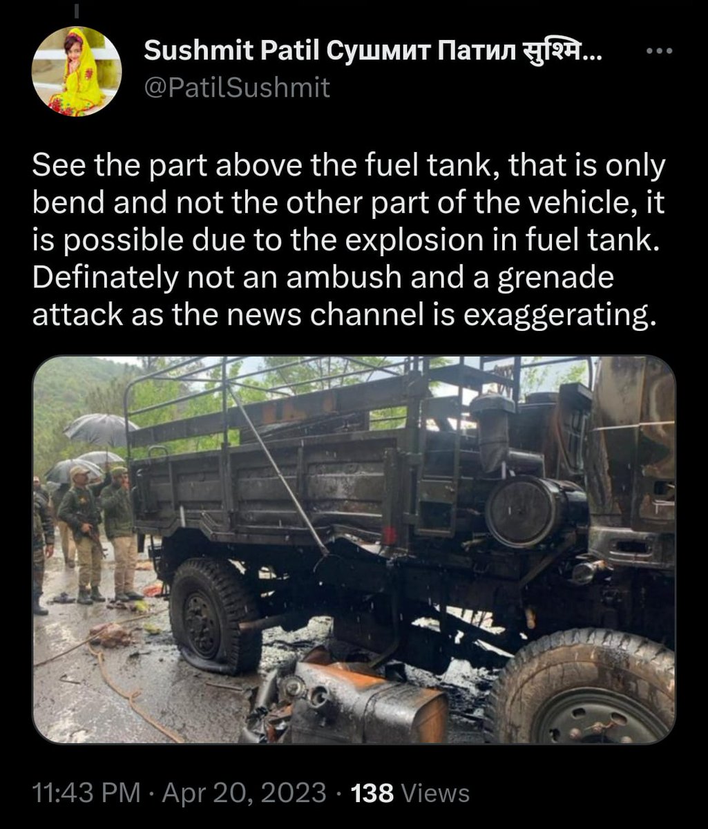 Maj Gen Javed Aslam Tahir, Retired. on Twitter "It's only a incident