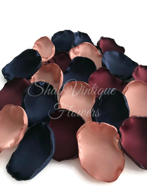 #NavyRoseGold #TrendingColors #NavyRoseGold #TrendingColors Wedding Table Decorations, Burgundy, rose gold, navy blue flower petals, flower girl petals, dessert… dlvr.it/SmprNs #weddingcolors #bridal #weddingdecor #weddingseason #amazon #happilyeverafter #etsy #wedding