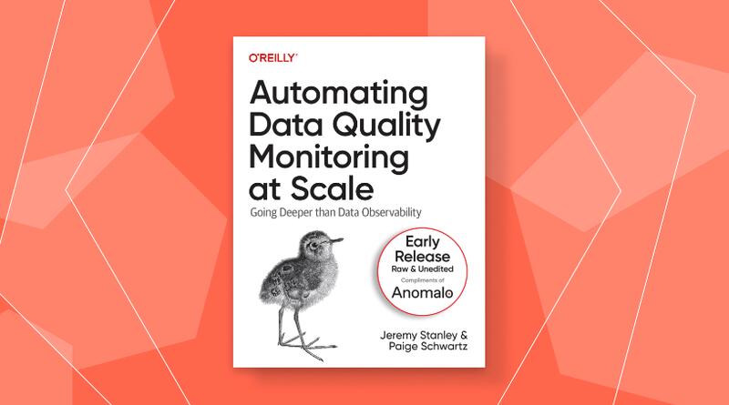 📚 Chapter 2 of the Anomalo + @OReillyMedia book on Automating Data Quality Monitoring at Scale is now available for free! Learn about historical data quality approaches and new machine-learning solutions. Chapters 1 and 2 are ready to download anomalo.com/oreilly/automa…