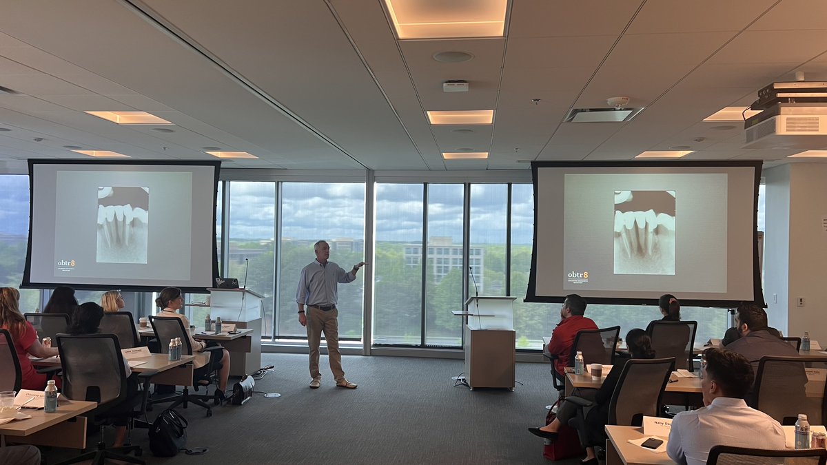 obtr8's tweet photo. It’s always a pleasure to lead #EndodonticEducation sessions at the state-of-the-art @DentsplySirona   Academy in Charlotte. Thanks to this great group who joined last weekend for @HeartlandDental  Elevate. 

#BetterEndodontics https://t.co/jbFwr63aob