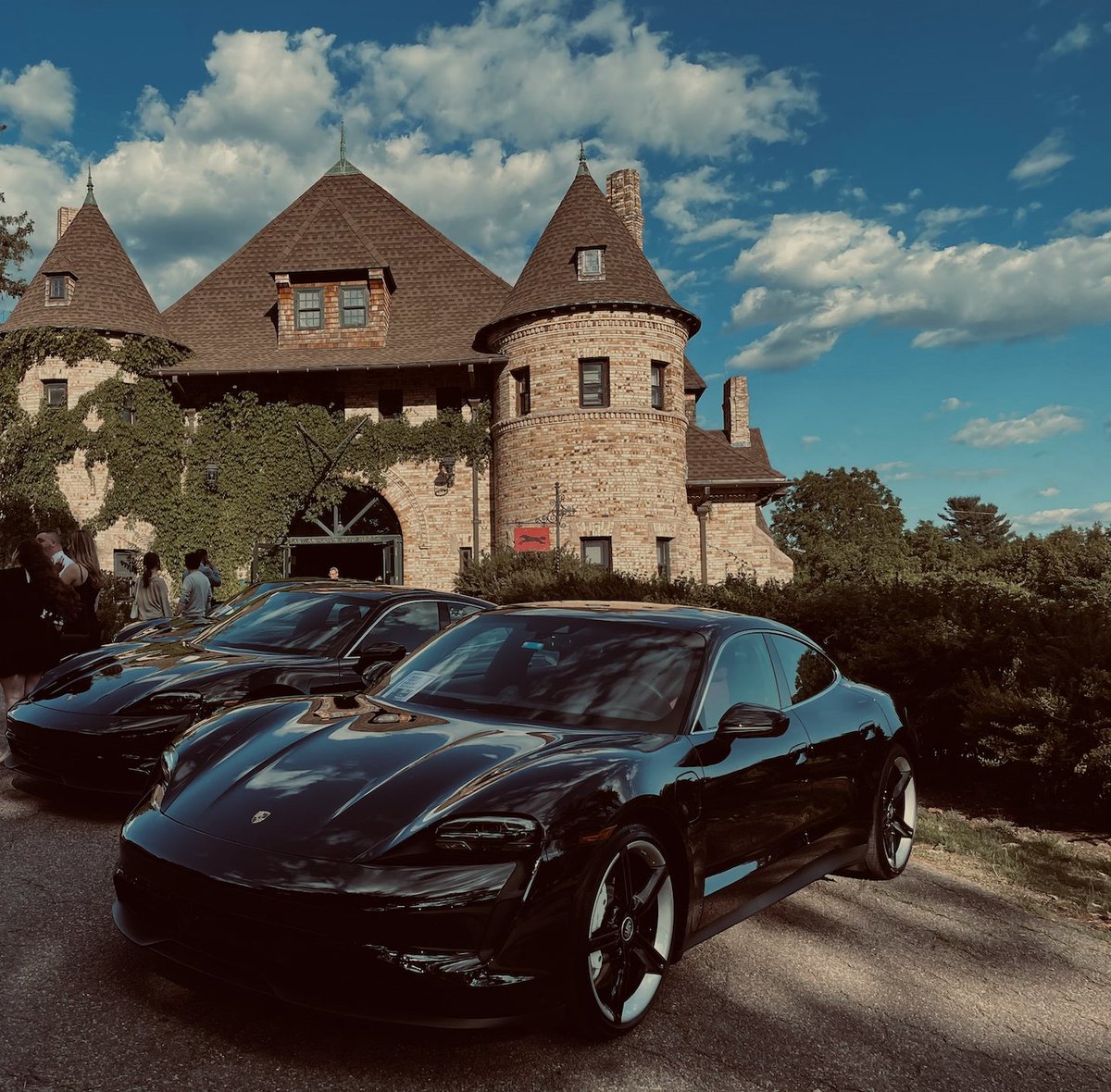 PorscheBoston's tweet photo. Throwback Thursday to our Taycan launch event last Spring! Stay tuned to learn more about our next Launch event for the all new Cayenne. 

.
.
.
#newCayenne #Launch #HCPorsche #Porsche #PorscheCars #HerbChambers #PorscheBoston #LocalEvents #LarzAnderson #Brookline #CarEvents  ... https://t.co/ypLGIb2pSO