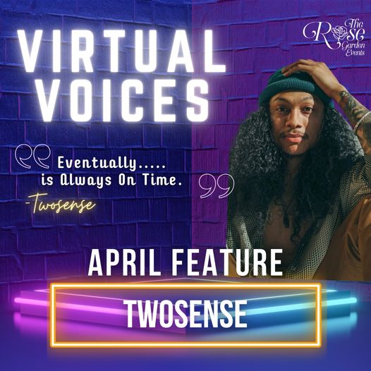 RT @spokenwordnyork: Have you experienced a Virtual Open Mic? Here's a chance to join the next VIRTUAL VOICES!

FEATURING #Cali #poet TWOSENSE (<a href="/Twosense_/">TwoSense</a>) 
Join the #OpenMic!

🗓️ #Friday 4/21/23
⏰ 8pm-11pm EST⠀
🔗RSVP LINK therosegardenevents.com/events

#…
