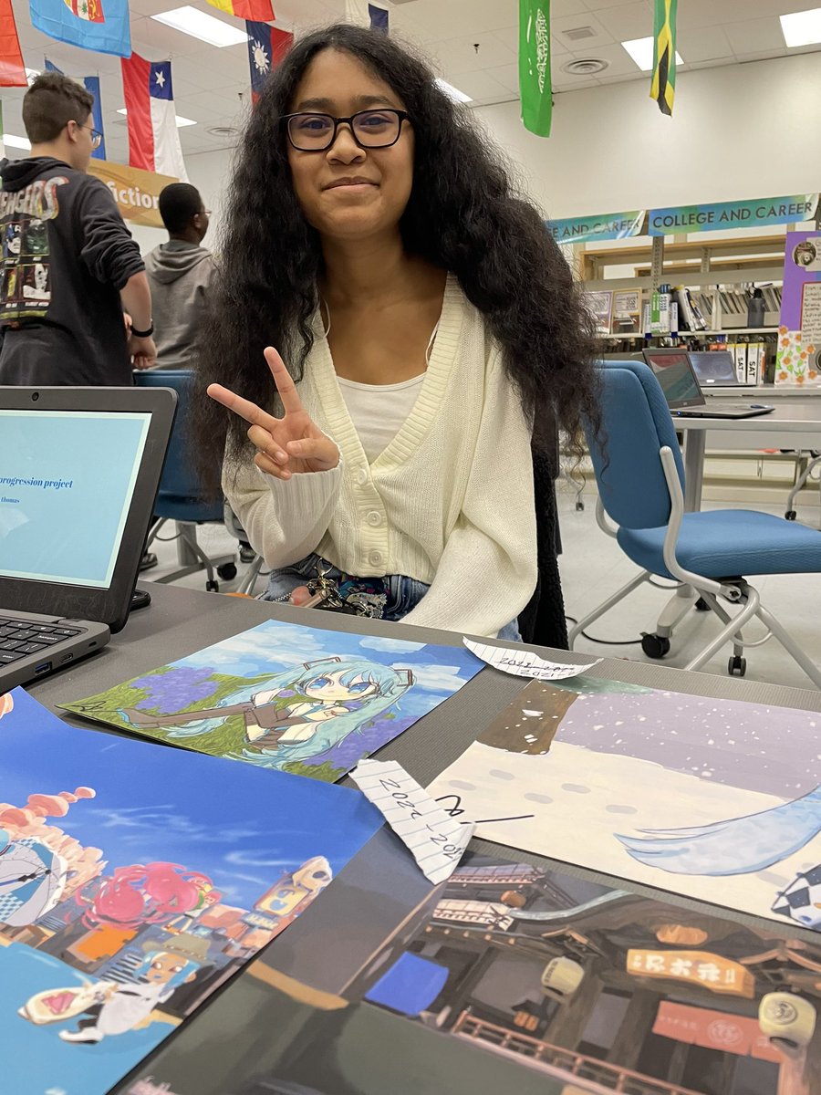 C_Keen17's tweet photo. Some action from today’s IB Personal Project Showcase. Our students did an amazing job. @MeadeHSAACPS @MeadeIB @aacps_ib @principal_durr https://t.co/YfdMCC0k2x