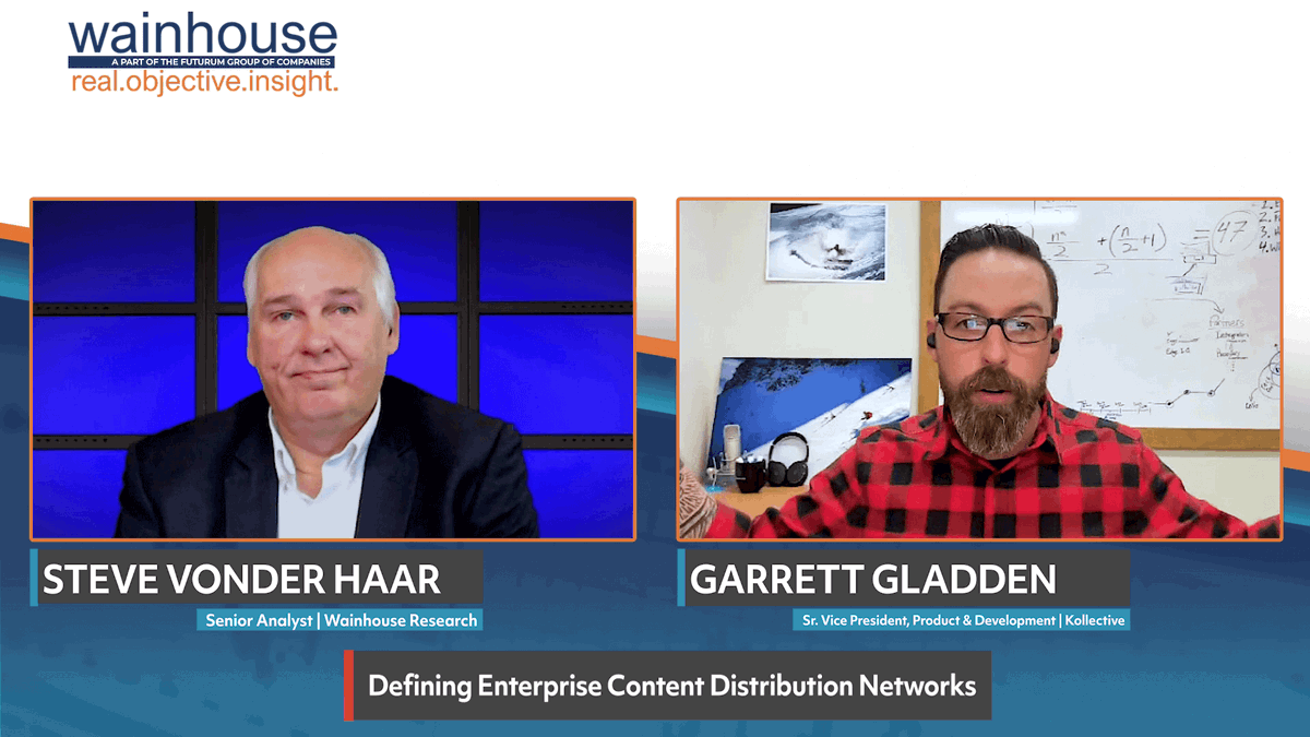 ShellyKramer's tweet photo. Newest #EyeonBusinessVideo w/ host @StreamingSteve & @kollectivetech Garrett Gladden discussing how #ECDN’s help orgs maximize video streaming efficiently behind corporate firewalls. https://t.co/d3EXfFYCum
#KollectiveTech #EnterpriseStreaming #SmartECDN @TheFuturumGroup https://t.co/kbD6j2fR5t