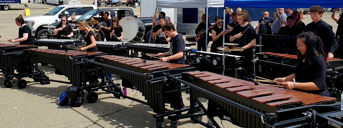 West Clermont High School  Percussion under the direction of Majestic artist Ryan Reed! #majesticpercussion #wgi #wgi2023