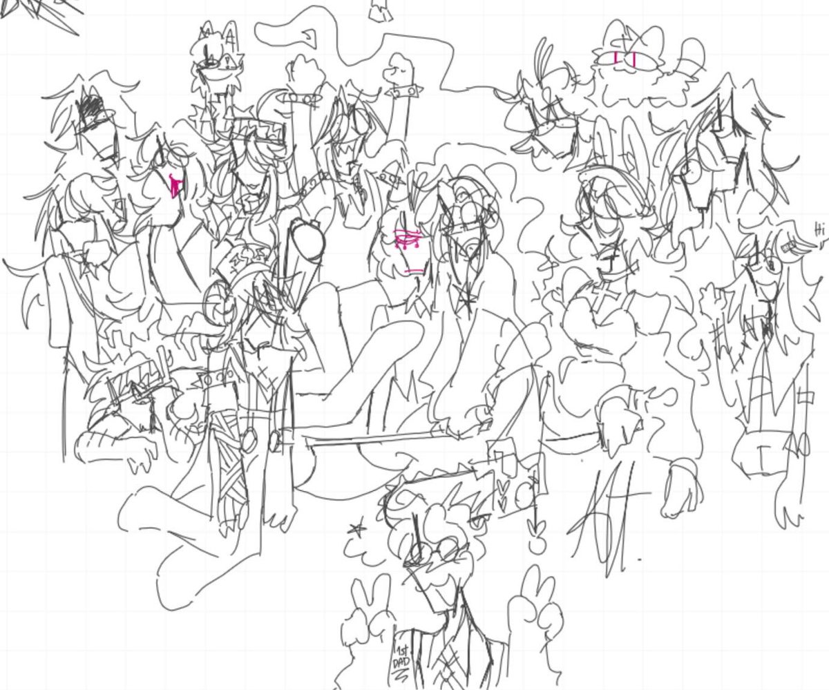 CobaltBlueStuff's tweet photo. ALL MY RL SONA ALL MY OCS!!! https://t.co/UvIAy8HAq2