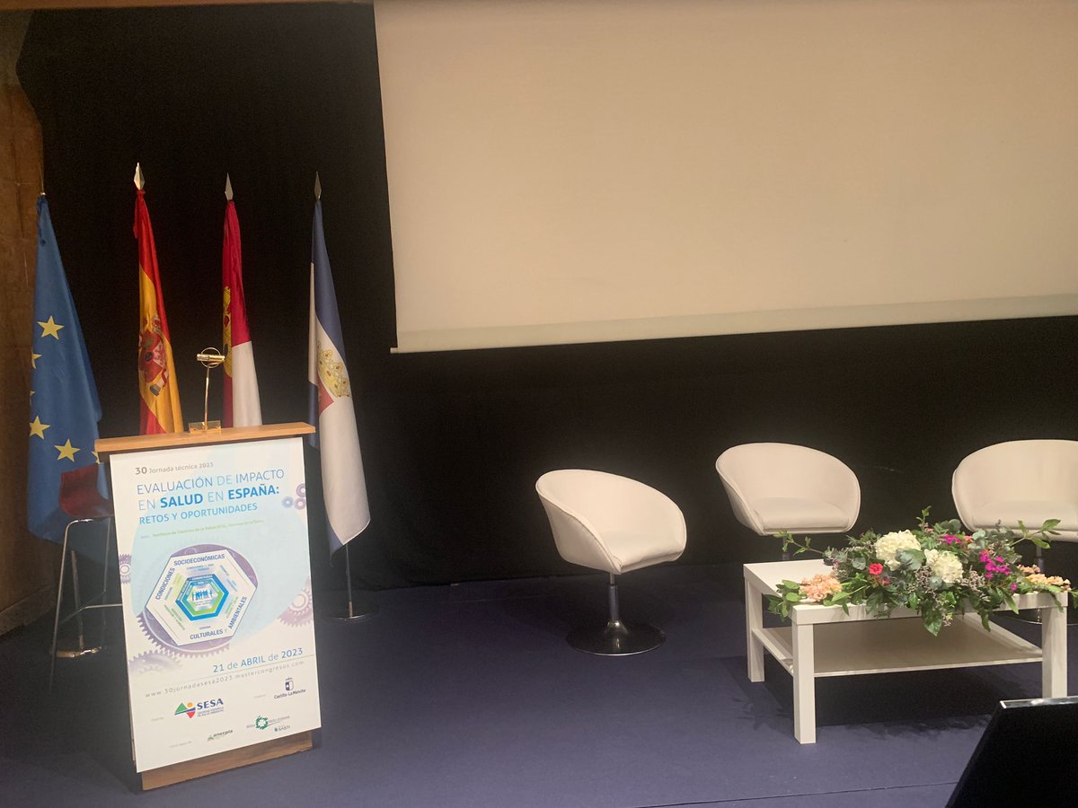 SesaTweet's tweet photo. Todo preparado para mañana, #30JornadaSESA "Evaluación de impacto en salud en España: retos y oportunidades". Estaremos tuiteando, no te lo pierdas. #EIS #Saludpública #SaludAmbiental  #Talavera #ICS https://t.co/loWUs5yis7