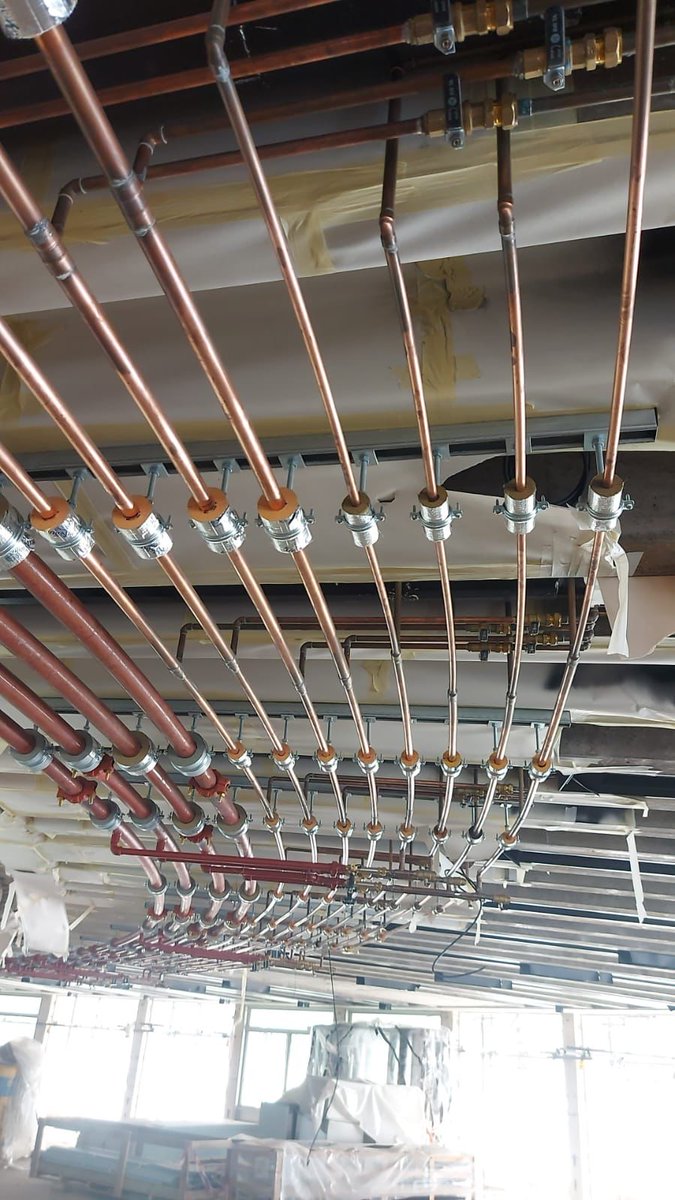 TwoPlumbing's tweet image. Installing pipes with bent shapes,
Valves in place, no room for mistake.
With hard work and sweat, we get it done,
A plumbing system built to run.

#PipeWorkInstallation #PlumbingDoneRight #BendedPipes #Valves #HardWork