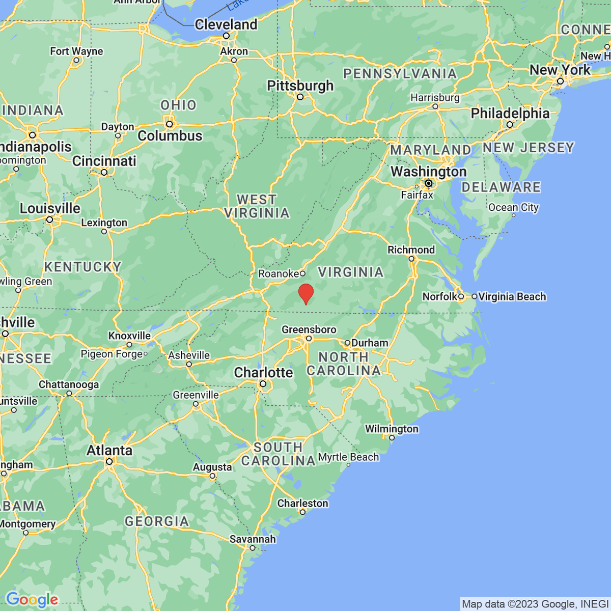 New town every hour on Twitter "Martinsville, Virginia Population 31,871 Photos from Google