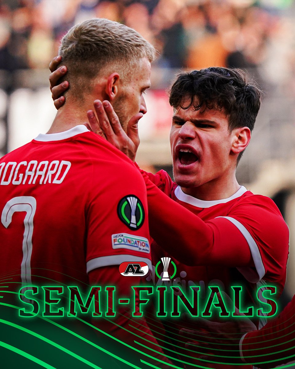 AZAlkmaar's tweet image. 𝗦𝗲𝗺𝗶'𝘀!

#AZ #azand #UECL | @europacnfleague