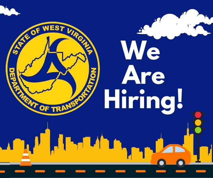 WVDOT's tweet photo. The #WVDOT is hiring! Check out these opportunities:
-Transportation DMV Agent 1 for Harrison County
-Transportation County Supply Specialist for Marion County
-Transportation Worker 1 Equipment Operator for Fayette County
+more!
Learn more and #apply: https://t.co/ckbpYYzdb8 https://t.co/ruChv5dQ3J