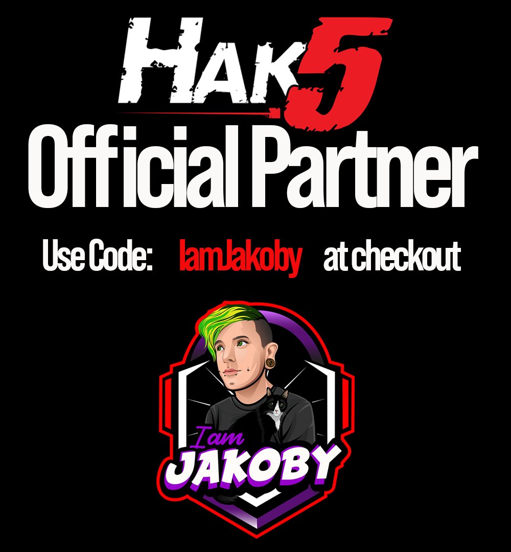 I_Am_Jakoby's tweet photo. Next $100 hak5 giftcard giveaway is right now
this time i figure we can help eachother. I made a media kit for sponsors and I need feedback on it.
1. Retweet and like this tweet
2. Leave constructive criticism  
April 22nd I'll pick random reply

https://t.co/OwGjT0SHZB https://t.co/RzeB2dF5h8