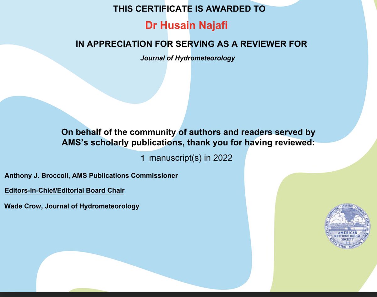 najafihos's tweet photo. Sometimes the editor does not agree with a review done by a #perfectionist; though, sending a digital certificate can still be satisfying to some extent #AMS https://t.co/jKDuP6HGPF