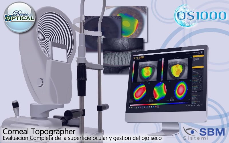 Coming Soon!
OS1000 by SBM Sistemi-Italy
A NEW TOPOGRAPHER GENERATION
Two-in-One true diagnostic workstation for all practitioners
Descubra el nuevo topógrafo OS1000 capaz de proporcionar topografía completa y diagnóstico de ojo seco
#OS1000 #Topography #ocularsurface #Sbmsistemi