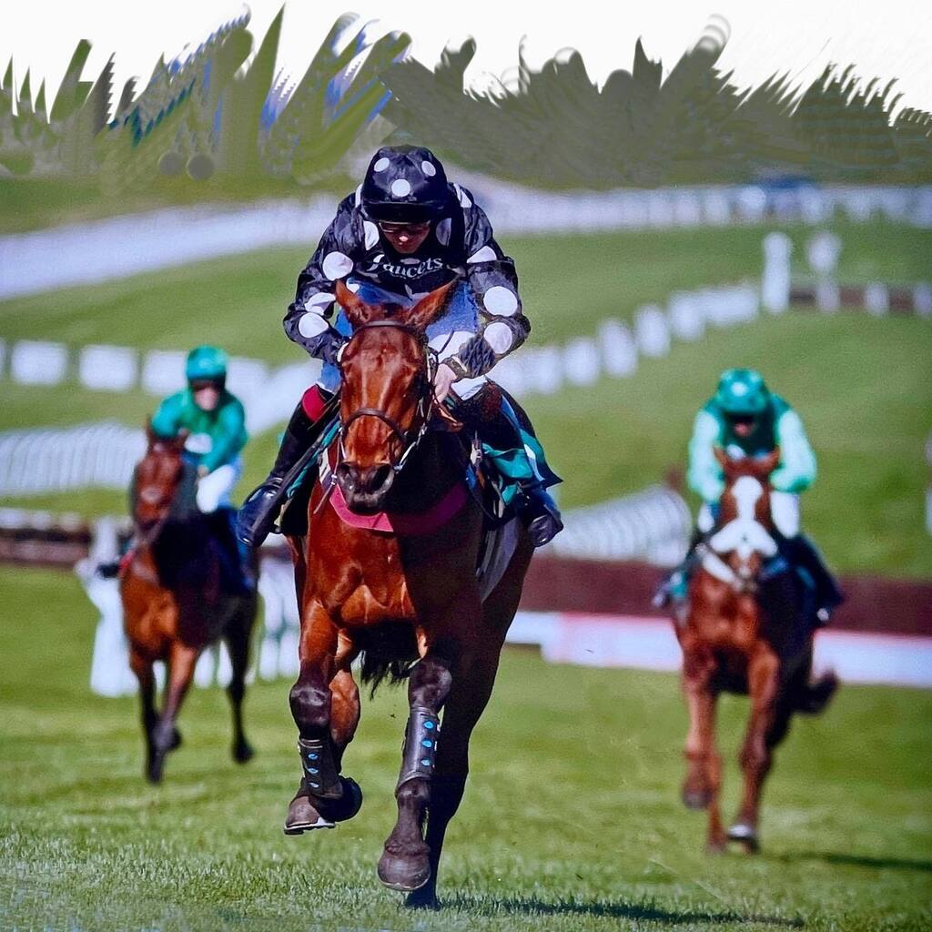 PINK LEGEND gives upwards of a stone when winning the mares 2m handicap chase at Cheltenham today. What a Legend…🏇 instagr.am/p/CrROV5WowFp/