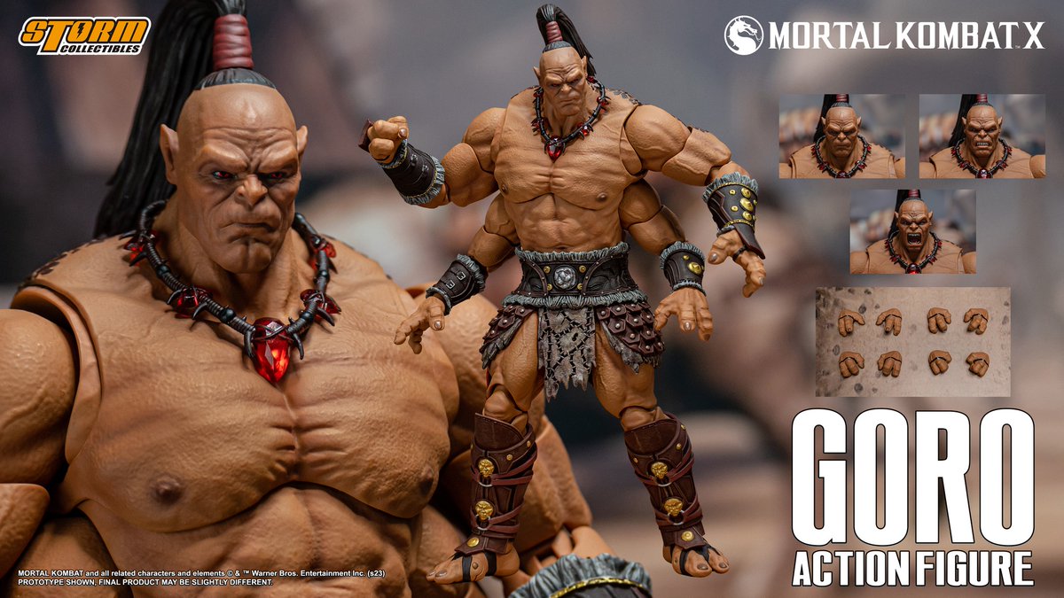 GokinMr's tweet image. [Info e Preordini] Storm Collectibles : Goro “Mortal Kombat X” Action Figure gokin.it/2023/04/20/inf… #MortalKombat  #MortalKombatX #MortalKombat12 #MortalKombat11 #goro #ACTIONFIGURES #ActionFigure #StormCollectibles 👉👉gokin.it/forum/viewtopi…