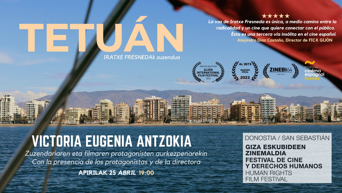 Donostian elkartuko gara asteartean?
¿Nos vemos en Donostia el martes?
📷 25 April 2023 / 19:00h
📷 Victoria Eugenia Antzokia
🗓️ Apirilak 25 2023 / 19:00h 
📷 Victoria Eugenia Antzokia  
tickets.donostiakultura.eus/selection/even…