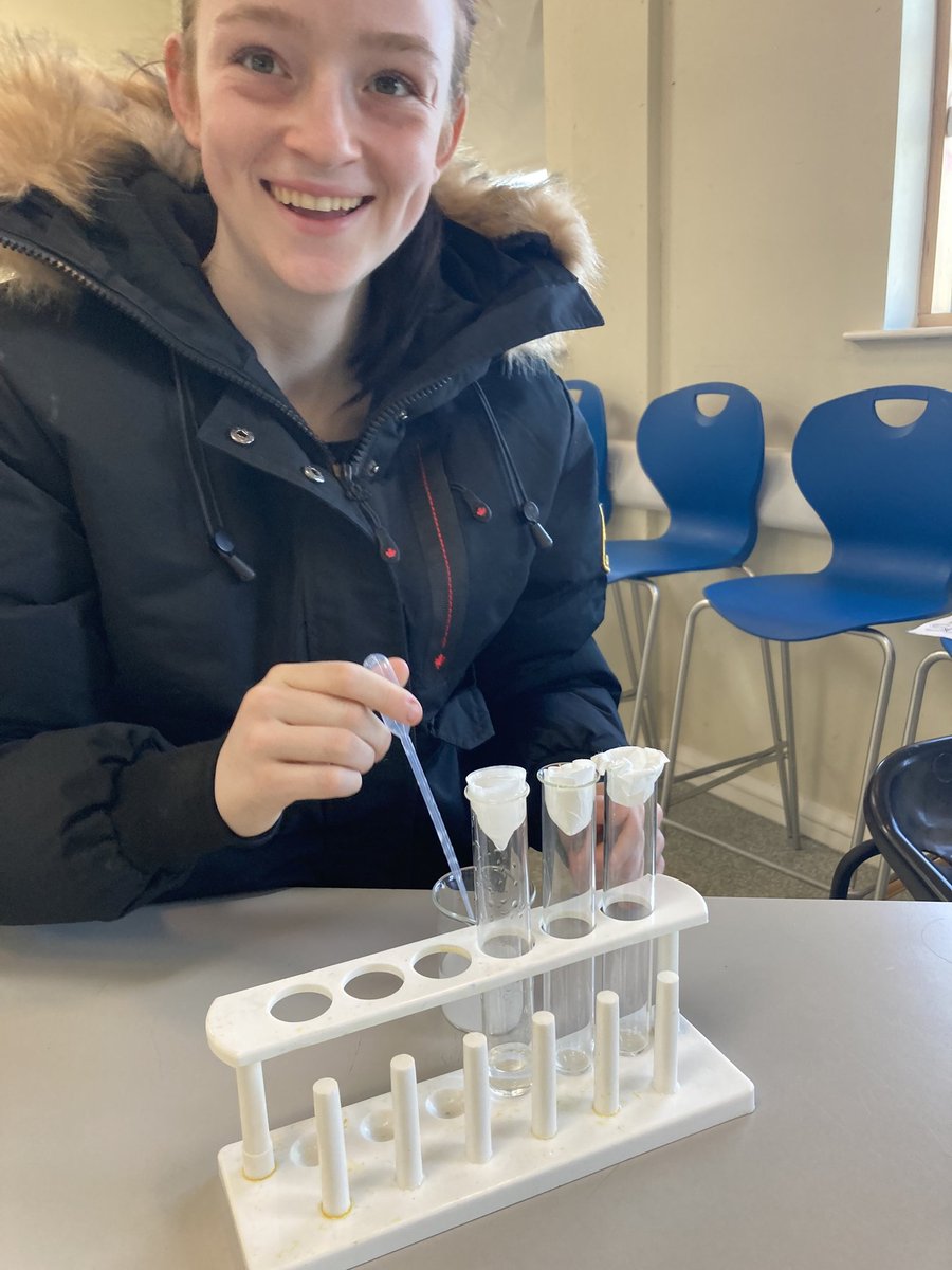 Practical science with Year 11 today as we prepare students for their exams. So proud of their commitment and effort! #togetherwecan #buildingfutures #resilience #practicalscience
