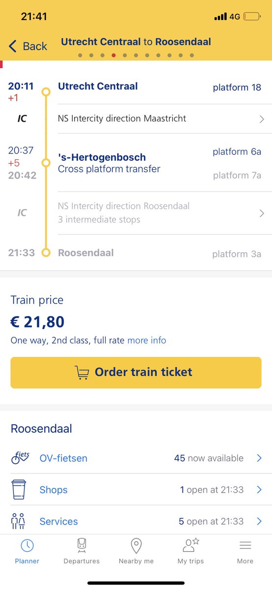 Mmmarinos's tweet photo. @NS_online De betreffende trip https://t.co/HduOx16IcQ