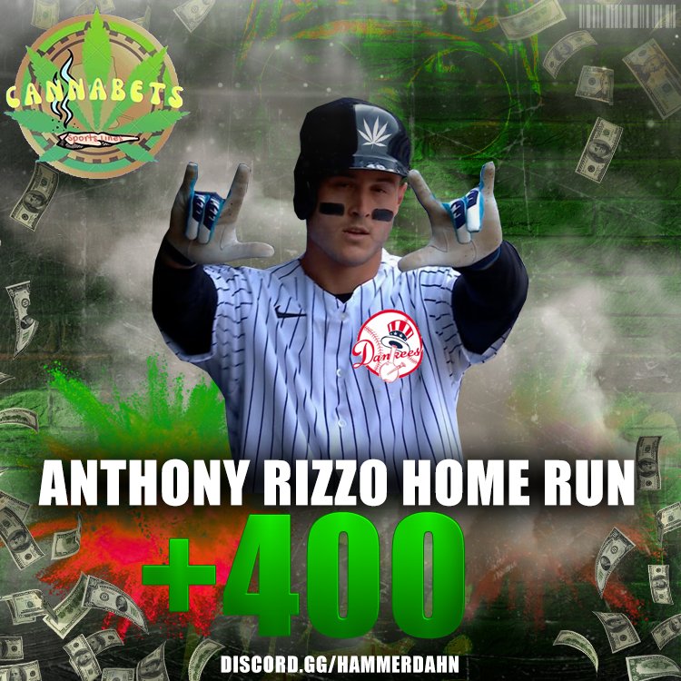 CannaBetsSports's tweet photo. It's 420 and to celebrate the @HammerDAHN discord is rolling with a #TeamRide on a BONG shot from WuTang Financials favorite 1st baseman The RZO @ARizzo44. 
Join the discord at https://t.co/wEd0z46oBd
S/A @sniffytobias 
#CannaBets #SmokeTheBooks #420day #SportsGambling #sportsbet https://t.co/9GH9j7lKkz