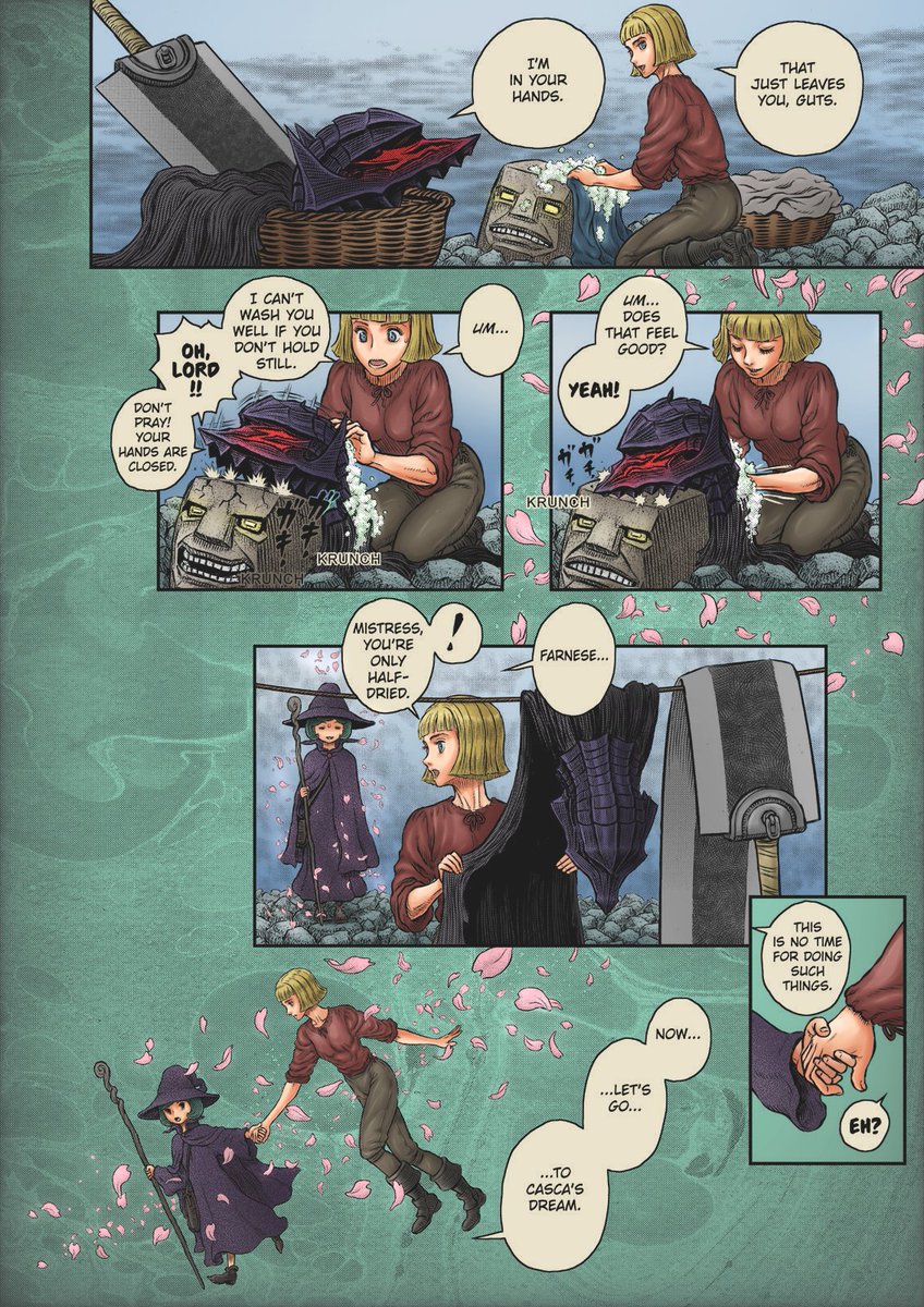 colored one of my comfort pages in berserk