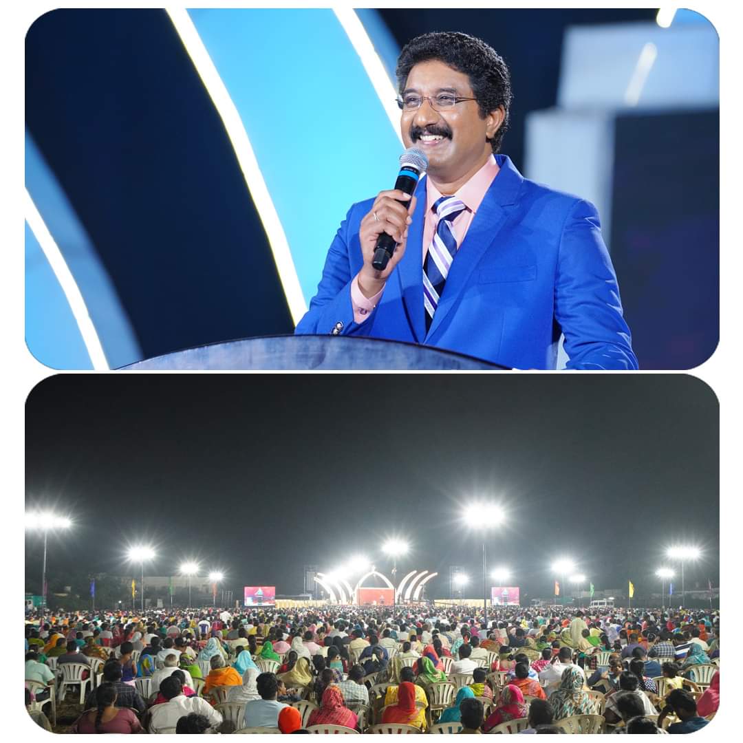 CalvaryTempleIN's tweet photo. Calvary Festivals were held in Machilipatnam for three days to the Glory of God.
మచిలీపట్నంలో మూడు రోజులు దేవునికి మహిమకరముగా అద్భుతముగా  జరిగిన కల్వరి మహిమోత్సవములు.  
To God Be All The Glory 🙌

#CalvaryFestivals #Machilipatnam #DrPSatishKumar #CalvaryTemple #India https://t.co/6mSAskazup