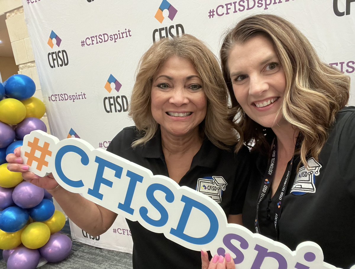 We are READY!  Come visit us!  #cfisdsee 
Robots, student demonstrations, and CTE fun! @CyFairEdTech 
#cfisdspirit