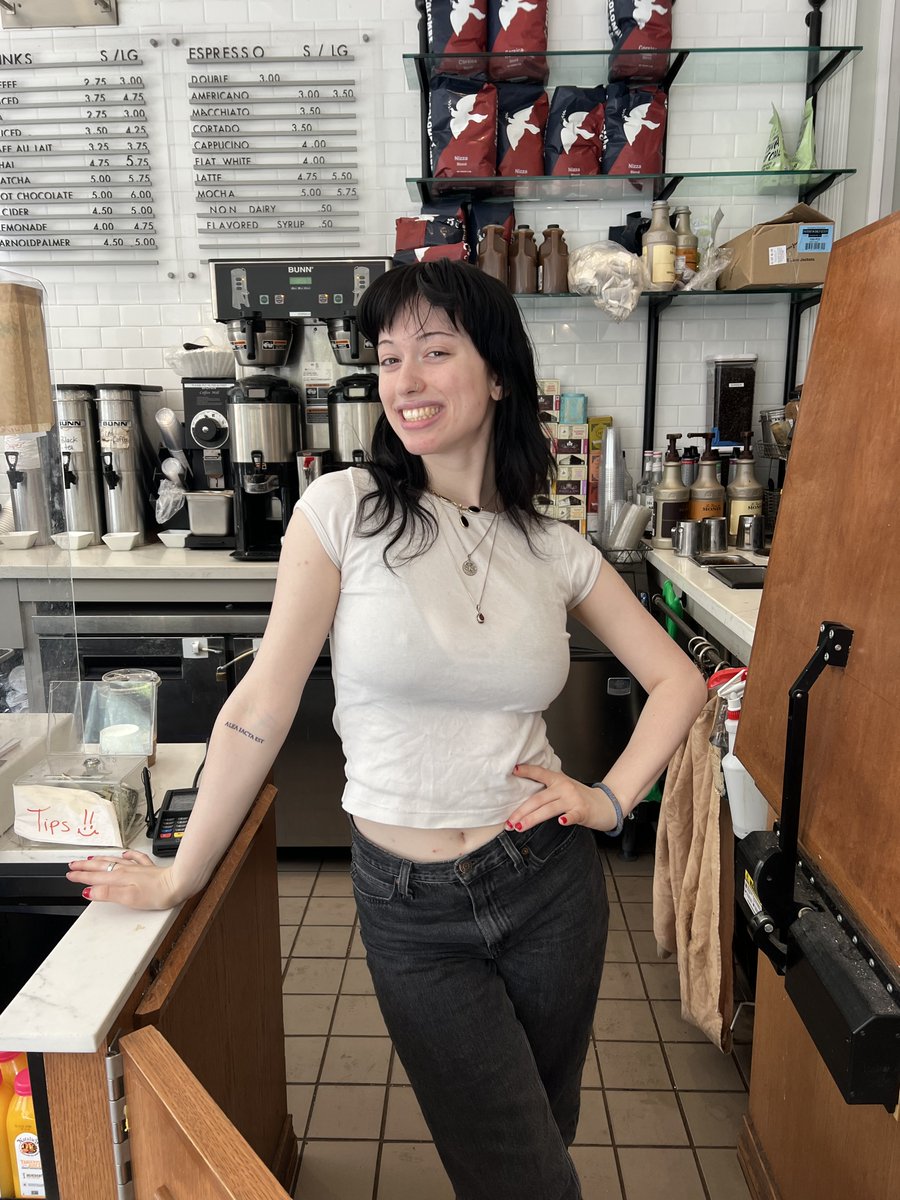 Julia, the beloved barista from our Broadway store is moving into her new role as Cafe Manager at our Lexington store. GOOD LUCK! The Broadway staff will miss you 💔